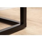 Stílusos ülőpad Halle 108 cm bársony - mentol zöld 