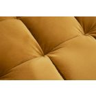 Sarok ülőgarnitúra Adan II 260 cm mustársárga bársony