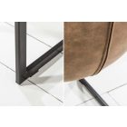 Szánkótalpas szék Gunner szürkésbarna taupe