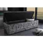 Stílusos ülőpad Spectacular 140 cm antik szürke 