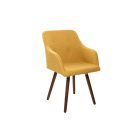 Stílusos szék Norway mustársárga