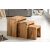 Oldalsó asztal szett Timber mangófa natúr - 3 db