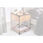 Stílusos éjjeliszekrény Shayla 40 cm vad tölgy 