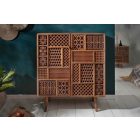 Magas komód Noelle 100 cm natúr mangófa