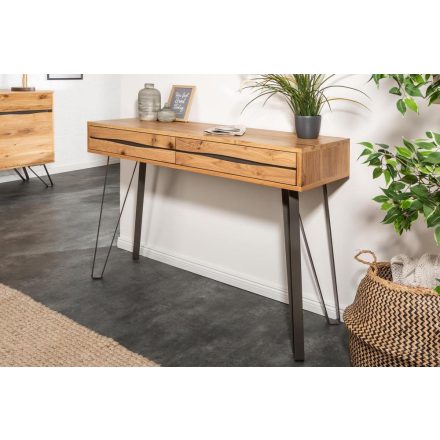 Luxus konzolasztal Fringe 120 cm vad tölgy 