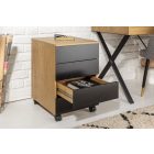 Stílusos irodai konténer Kiana tölgy minta 