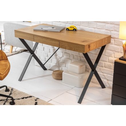 Stílusos íróasztal Kiana 110 cm tölgy minta 