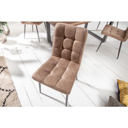 Stílusos étkezőszék Modern antik taupe 