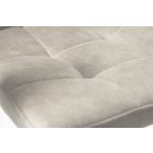 Stílusos étkezőszék Modern világosszürke 