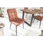Stílusos étkezőszék Modern vintage barna