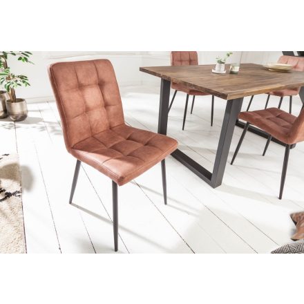 Stílusos étkezőszék Modern vintage barna