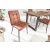 Stílusos étkezőszék Modern vintage barna