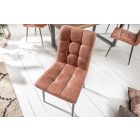 Stílusos étkezőszék Modern vintage barna
