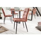 Stílusos étkezőszék Modern vintage barna