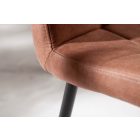 Stílusos étkezőszék Modern vintage barna