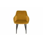 Stílusos szék Esmeralda mustársárga 
