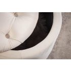 Design puff Rococo 50 cm bézs