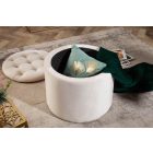 Design puff Rococo 50 cm bézs