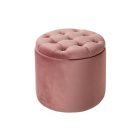 Design puff Rococo 50 cm rózsaszín