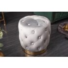 Design puff Rococo 37 cm szürke