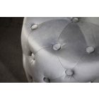 Design puff Rococo 37 cm szürke