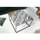 Design dohányzóasztal Factor 50 cm márvány szürke