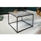 Design dohányzóasztal Factor 50 cm márvány szürke