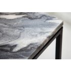 Design dohányzóasztal Factor 50 cm márvány szürke