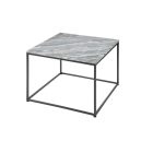 Design dohányzóasztal Factor 50 cm márvány szürke