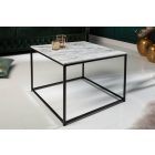 Design dohányzóasztal Factor 50 cm márvány fehér 