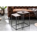 Dohányzóasztal szett Factor ezüst - 2 részes