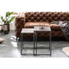 Dohányzóasztal szett Factor ezüst - 2 részes