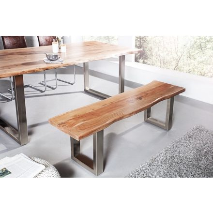 Design ülőpad Massive Honey 160 cm akác