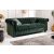 Design 3-szémelyes ülőgarnitúra Chesterfield 205 cm zöld 