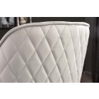 Design irodai szék Natasha fehér műbőr