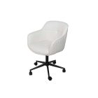 Design irodai szék Natasha fehér műbőr