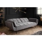  Nyitható kanapé Bailey 213 cm szürke bársony