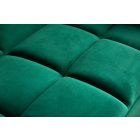  Nyitható kanapé Bailey 213 cm smaragdzöld bársony