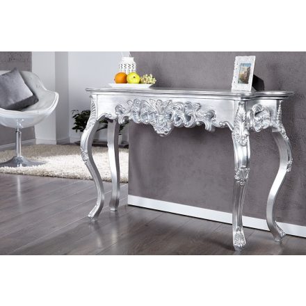 Luxus fésülködő asztal Veneto ezüst 110 cm