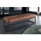 Stílusos ülőpad Halle 108 cm antik barna