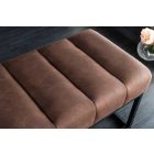 Stílusos ülőpad Halle 108 cm antik barna