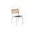 Kerti étkező szék HIGOLD - York Dining Chair White/Black