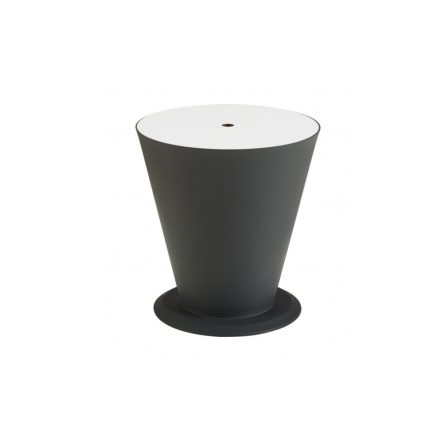 Kerti asztal HIGOLD - ICOO Black/White 
