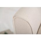 Design ülőpad Dafina 90 cm len bézs  