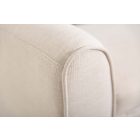 Design ülőpad Dafina 90 cm len bézs  