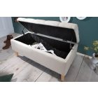 Design ülőpad Queen 100 cm bézs 