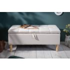 Design ülőpad Queen 100 cm bézs 