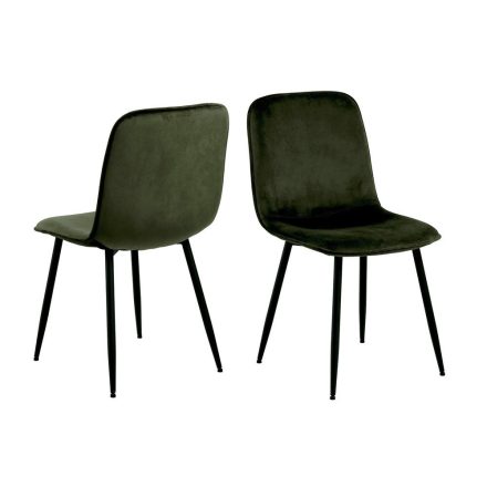 Design étkezőszék Damek olajzöld