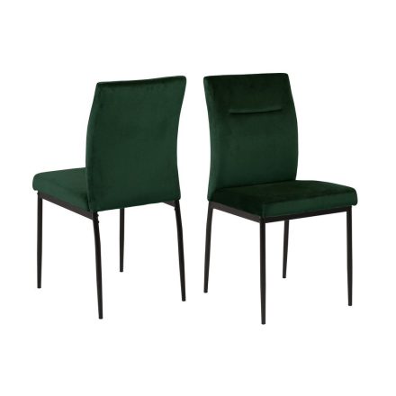 Design étkezőszék Damilola sötétzöld