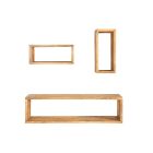 3 fali polc készlet Miley natúr / mangó 